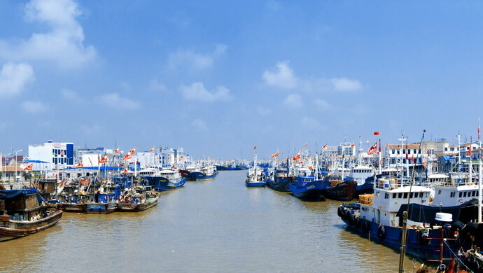 吃海鲜的启东吕四港即将让你高攀不起