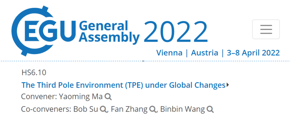 The EGU General Assembly 2022 