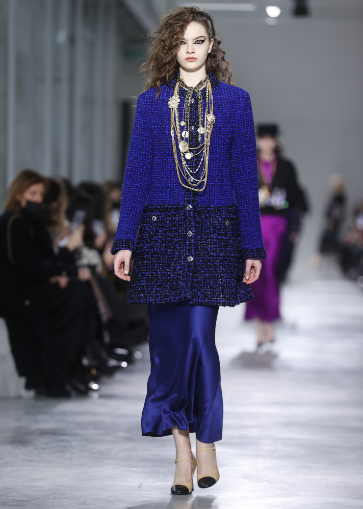 外代二线香奈儿202122高级手工坊系列时装秀