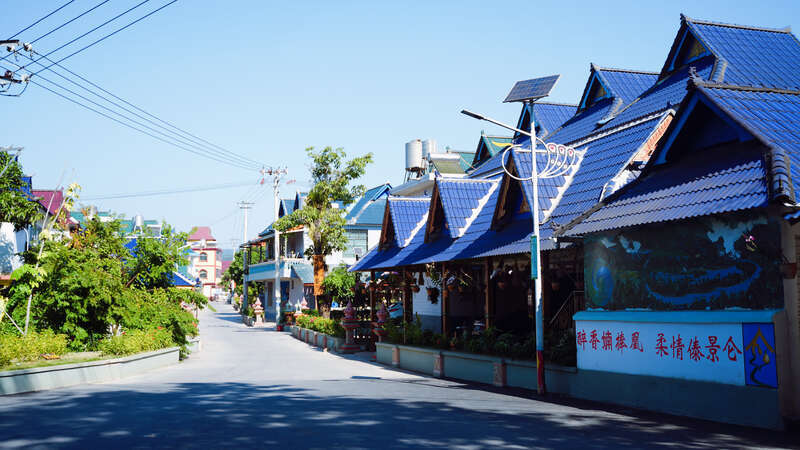 青年眼勐仑镇城子村焕新颜