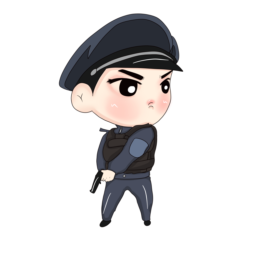 1号警务站,"飒"!