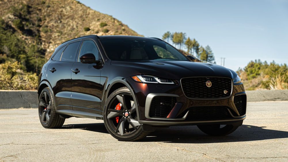 2021款捷豹jaguarfpacesvr550马力的魅力