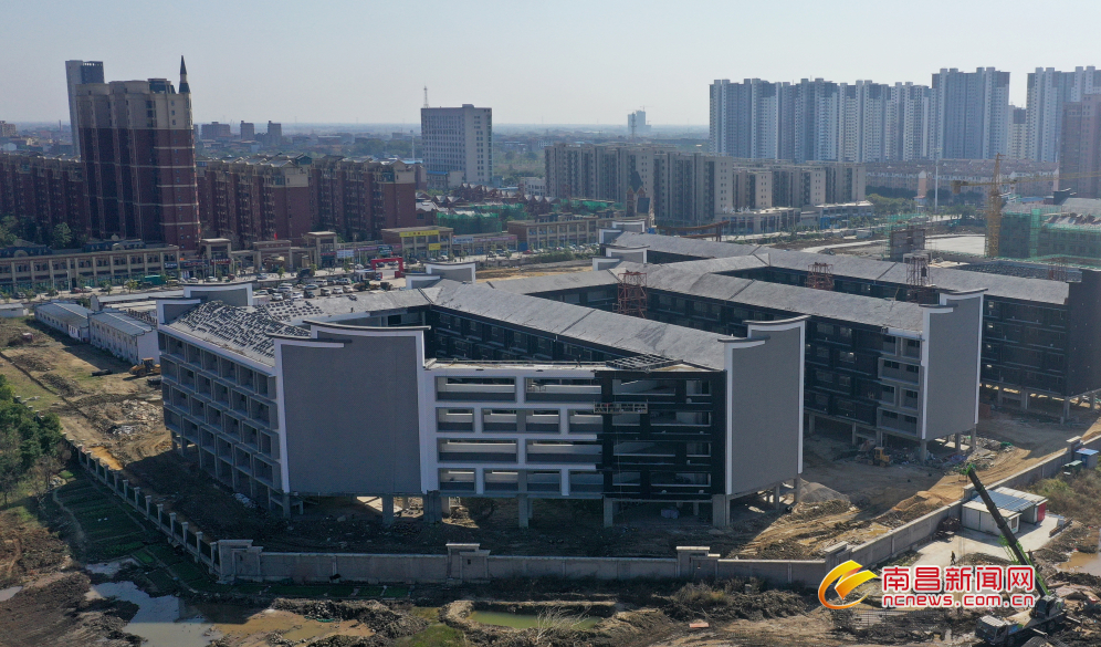 青山湖区罗家学校将迎来交付