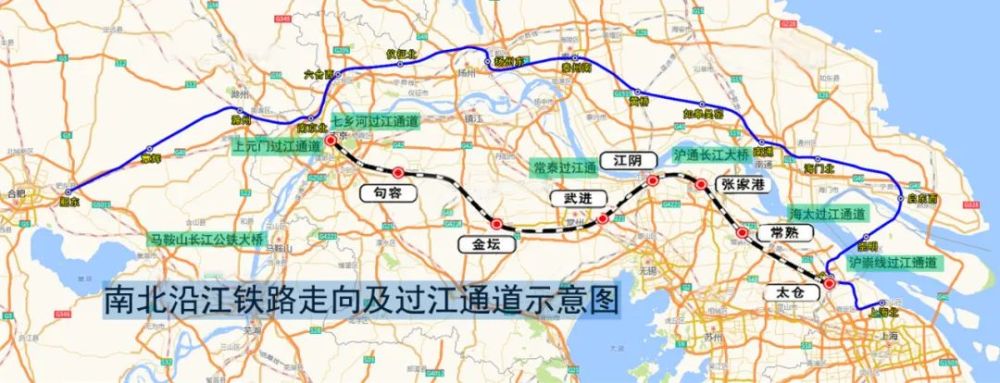 北沿江高铁尘埃落定 苏中苏北苏南经济鸿沟有望抹平_腾讯新闻