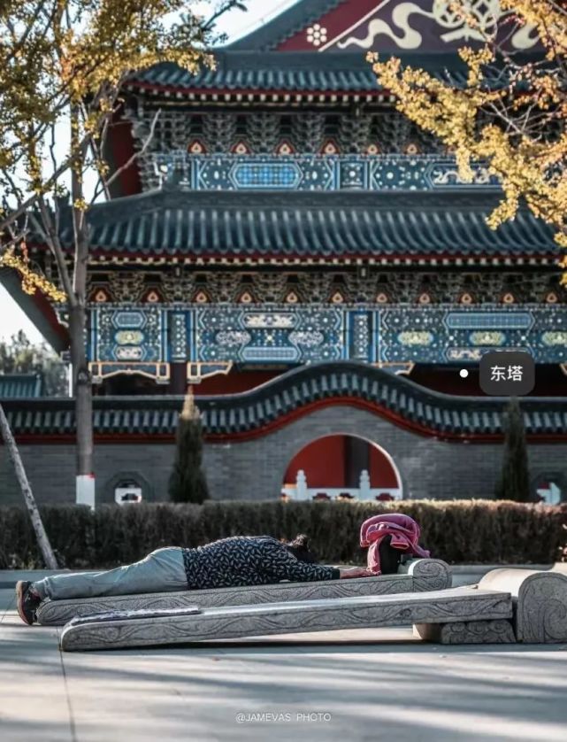 東塔經修復基本保留原有樣貌,但永光寺毀於民國年間,現在的永光寺是