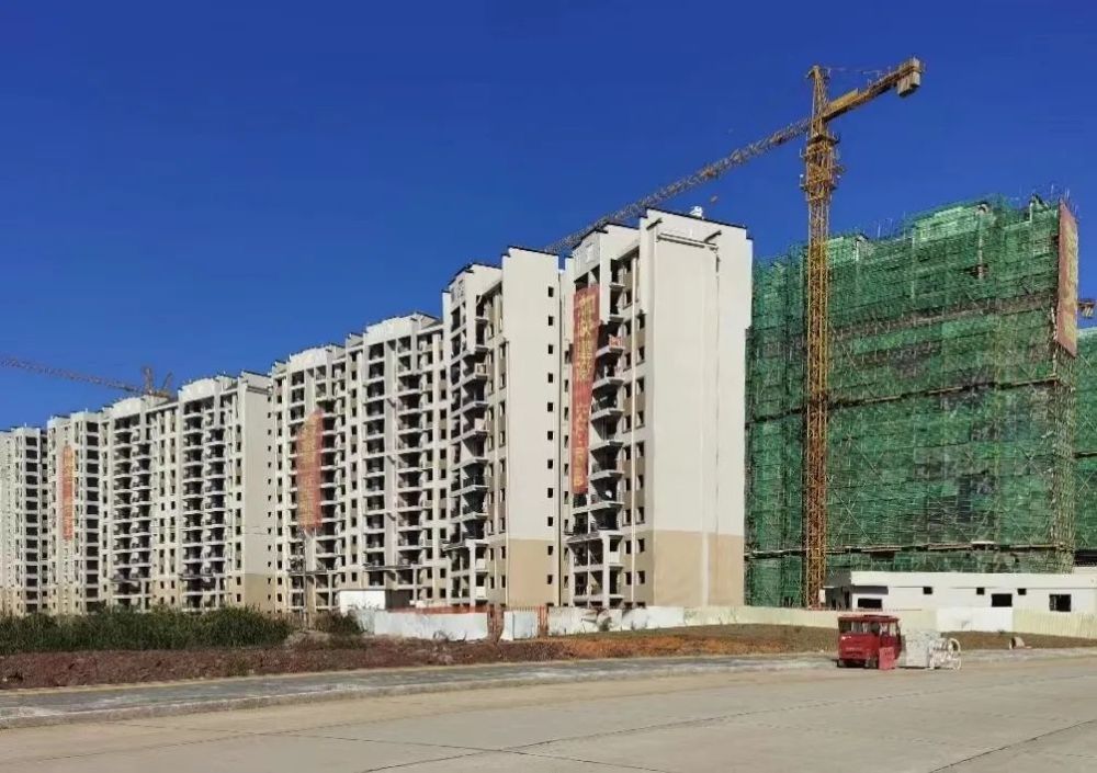 冠豸山下是我家光明怡景花园项目全面复工