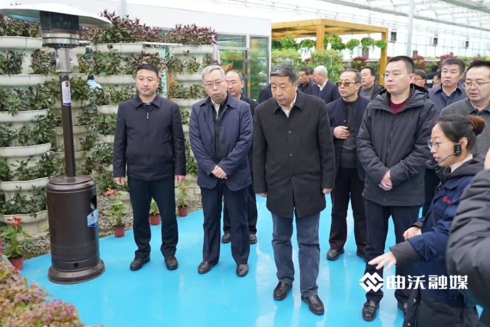 省供销社党组书记,理事会主任高建军在曲沃调研