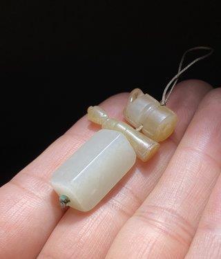 汉白玉辟邪三宝玉刚卯玉翁仲玉司南佩