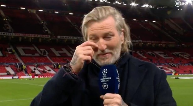 儿子进入曼联比赛名单,罗比-萨维奇赛前激动落泪