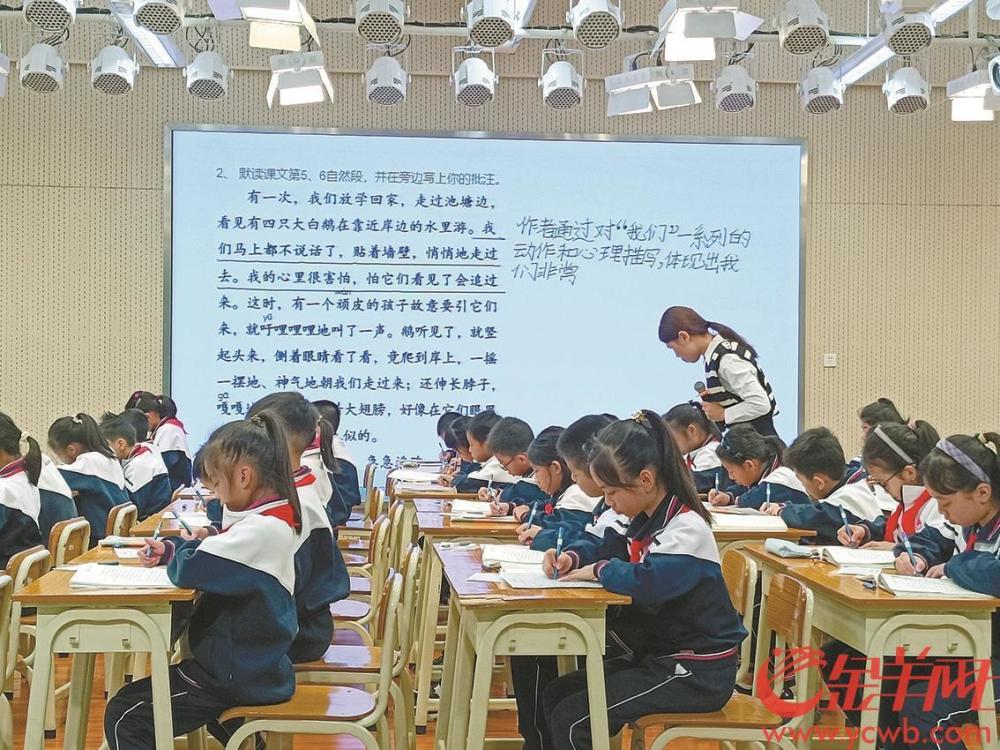 数据实时反映学情 广州多个小学试点“智慧纸笔”