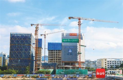 三亚中央商务区加快推进项目建设 前11月固定资产投资超序时进度