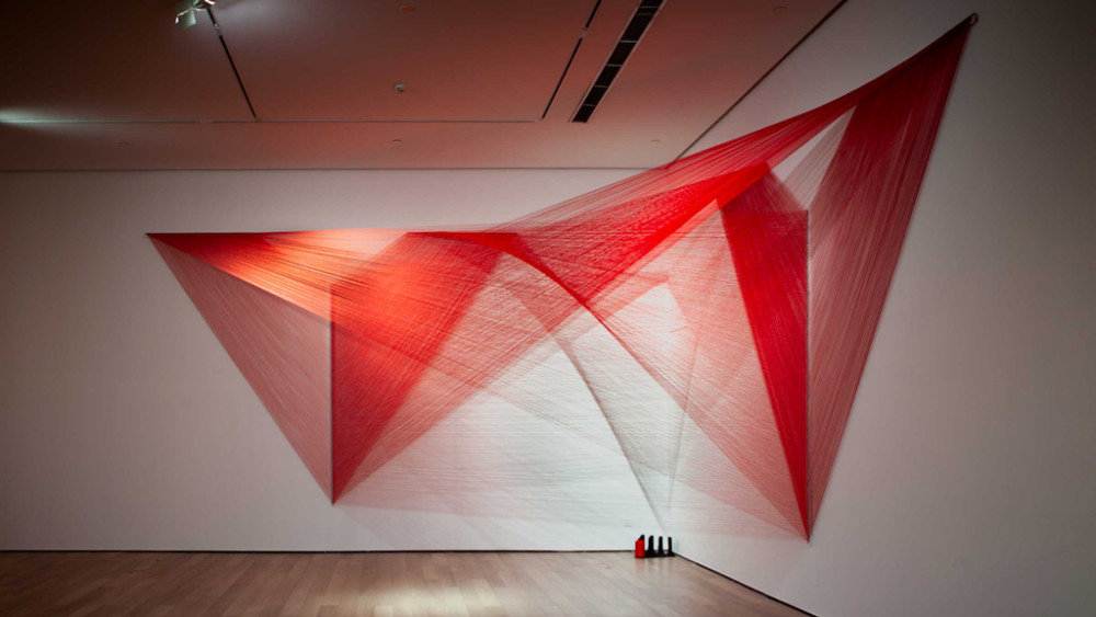 顾奔驰|用丝线演绎艺术人生的上海男人_腾讯新闻