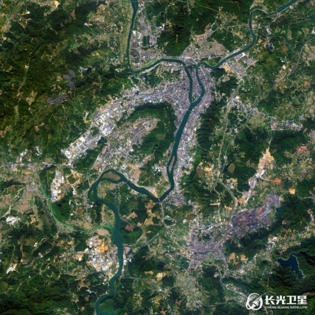 吉林一号公开课卫星视角俯瞰别样韶关