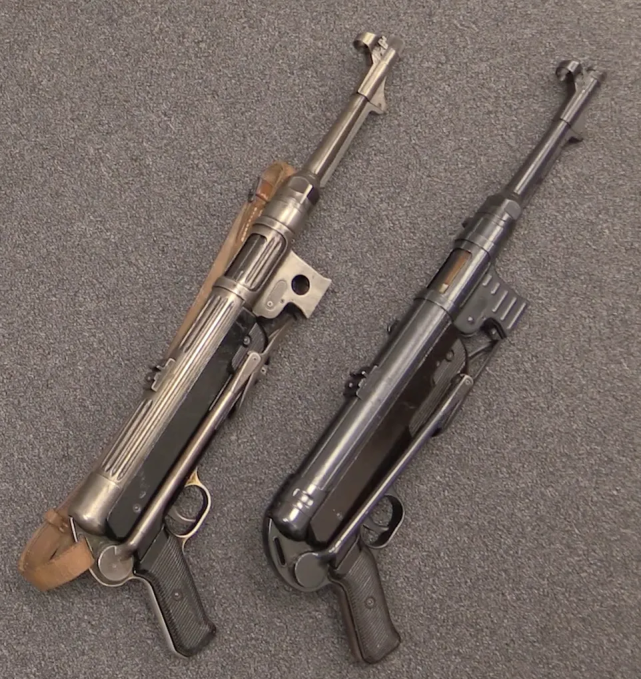 德国emp44冲锋枪比斯登冲锋枪还水管工的枪整枪都是各种铁管