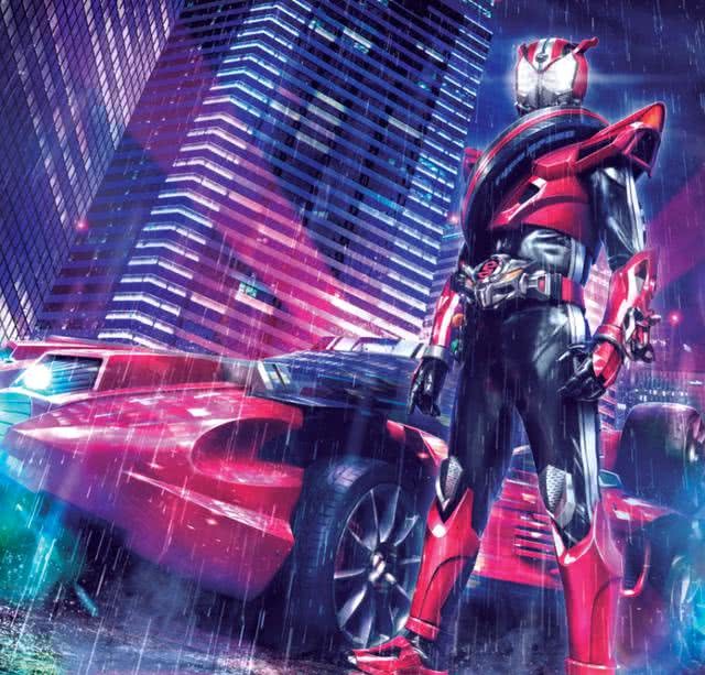 假面骑士驰骑50周年街机卡黄金心哥霸气登场驰骑展现骑士踢