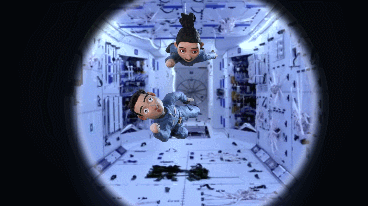 定格动画丨啊!这就是太空