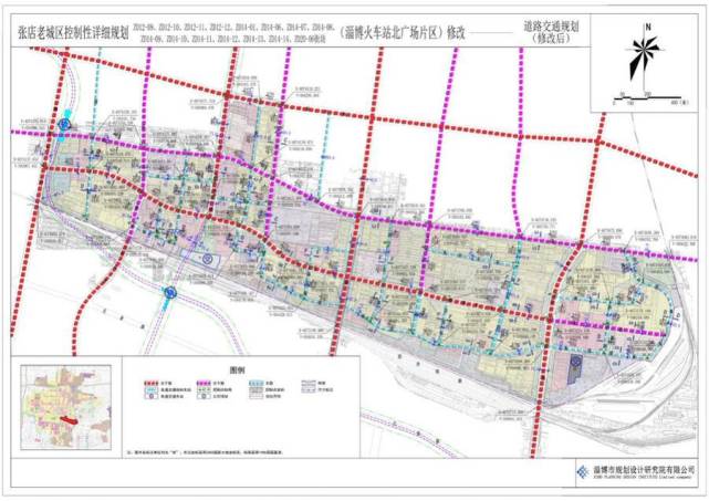 交通格局大变样,淄博火车站北广场片区控制性规划正在公示!