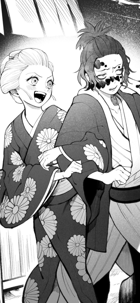 鬼灭之刃上弦六的故事:即"残酷"又"可怜"的兄妹,附壁纸!