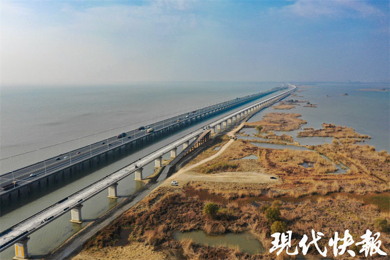 南沿江城际铁路穿越滆湖8公里段将打造湖心景观