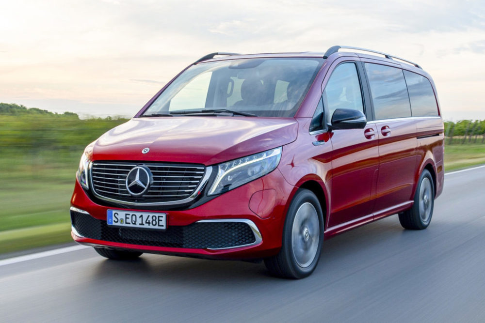 梅赛德斯奔驰eqv 300:电动商务面包车魅力_腾讯新闻