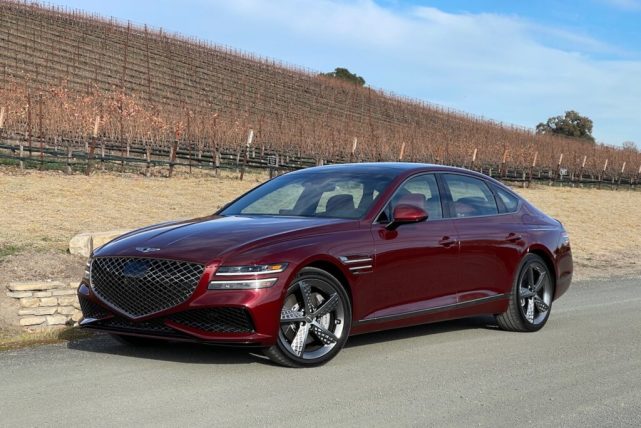 第一次驾驶2022款捷尼赛思genesisg80运动版