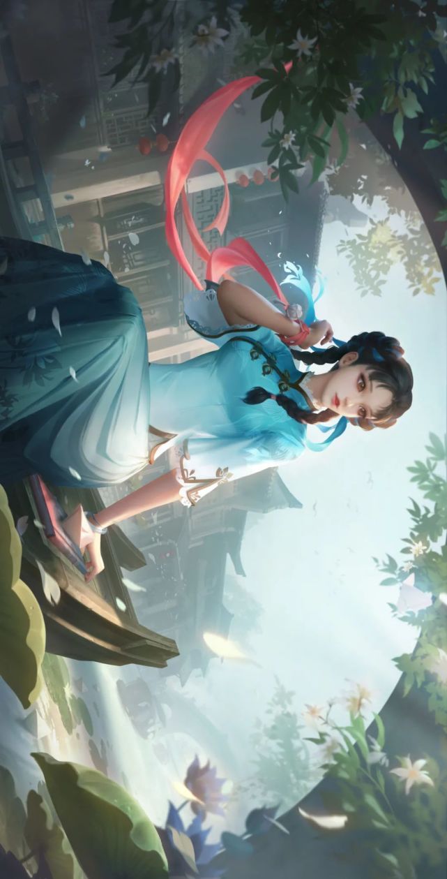 西施 诗语江南 高清壁纸