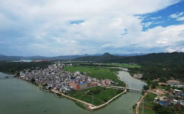 东源县|面积|东江河|耕地|机耕路|蓝口镇