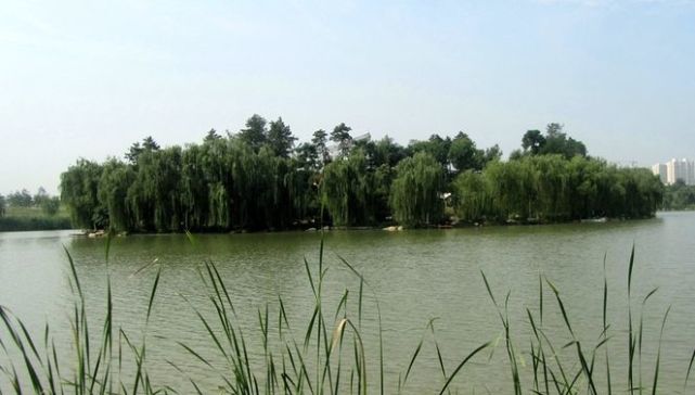 西安景点推荐太液池蓬莱岛低音号免费语音导游
