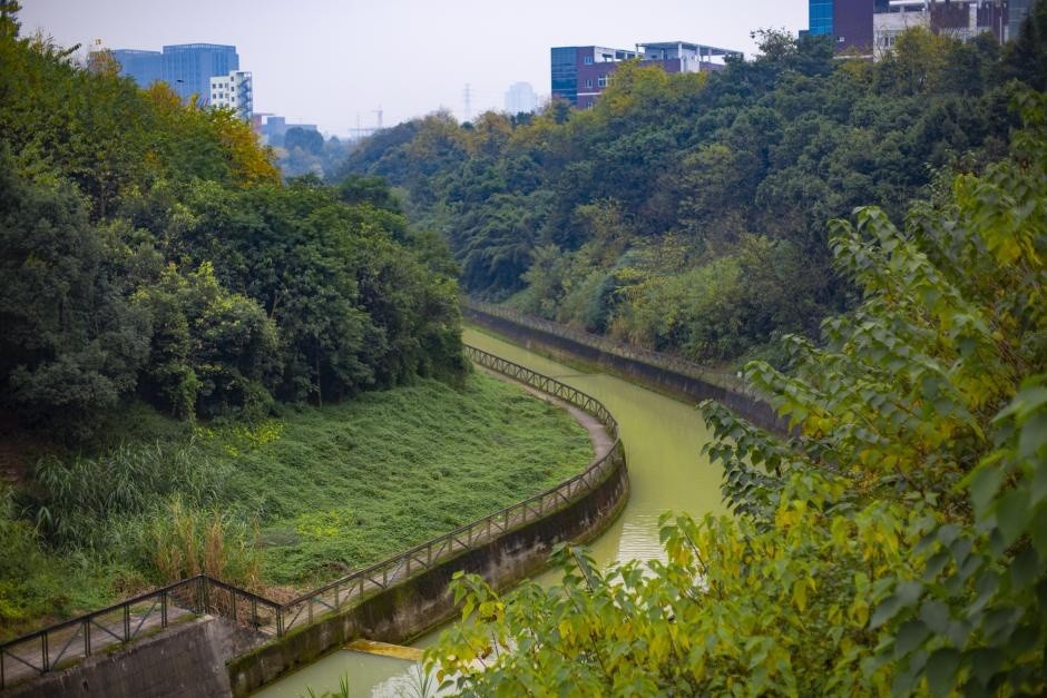 重庆大渡口多彩双石河公园成新打卡地