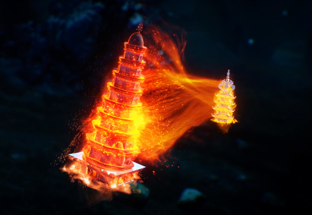 而这里面唯一的宝物,就是上古时期的混沌塔,小塔是想要将其吸收掉,给