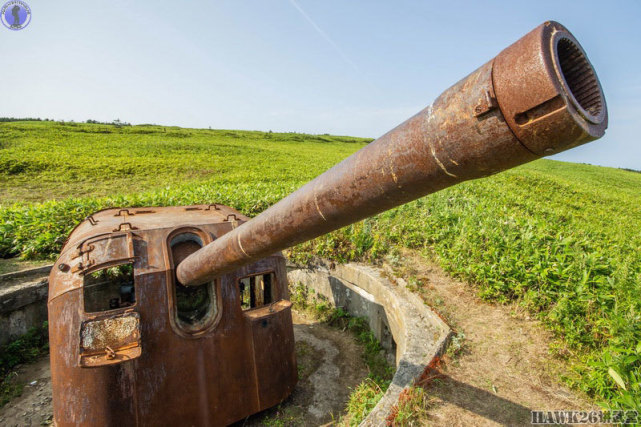 库页岛第301号岸防炮兵阵地 配备驱逐舰主炮 扼守海军基地南大门