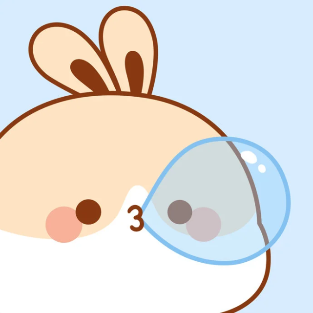 兔几小萝北可爱情侣头像