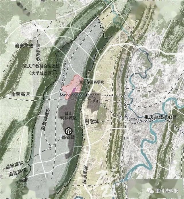 连接璧山和曾家