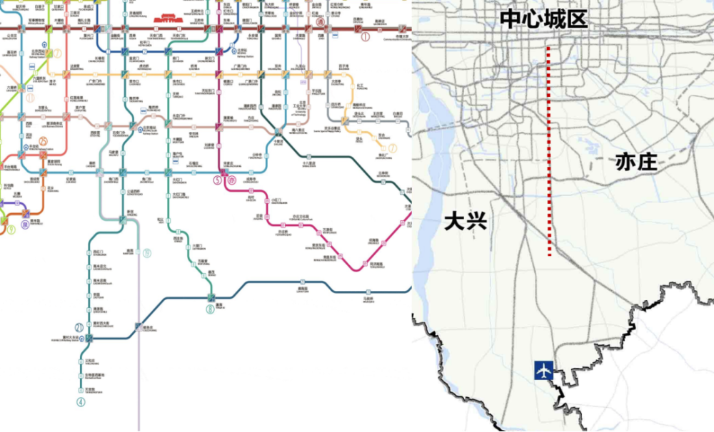 北京地铁规划20302035图片