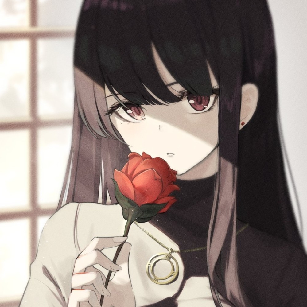 黑色系女头傲娇女王耶