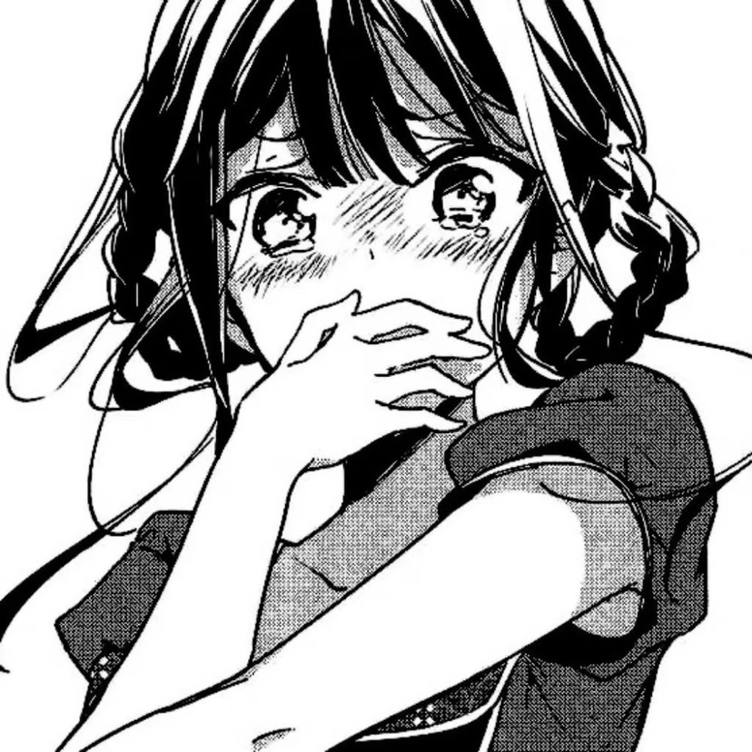 黑白漫画动漫女头_腾讯新闻