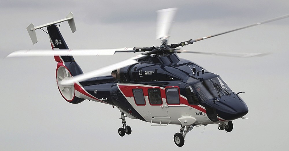 新型卡62民用直升机获型号合格证