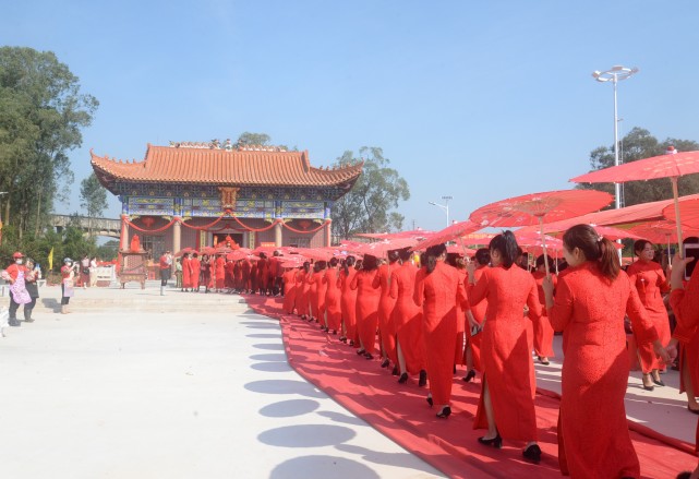 礼儒堂天后宫重建落成庆典隆重举行