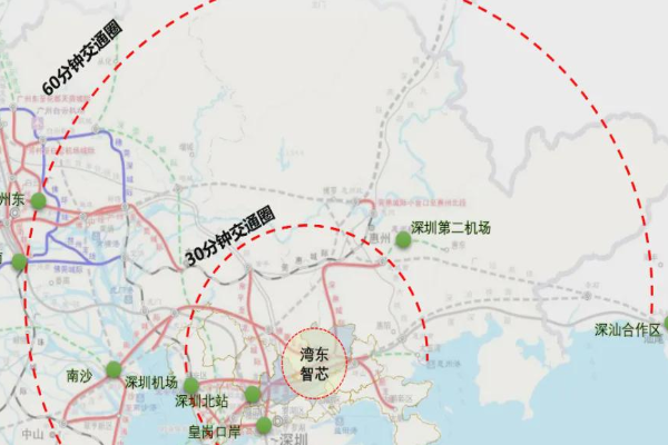 深圳龍崗未來五年將規劃5條城際多條地鐵進一步完善交通網