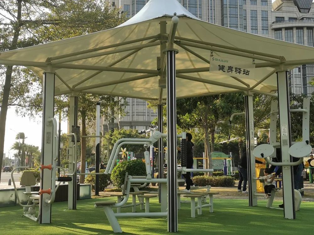海沧2处智能健身驿站投用快来打卡