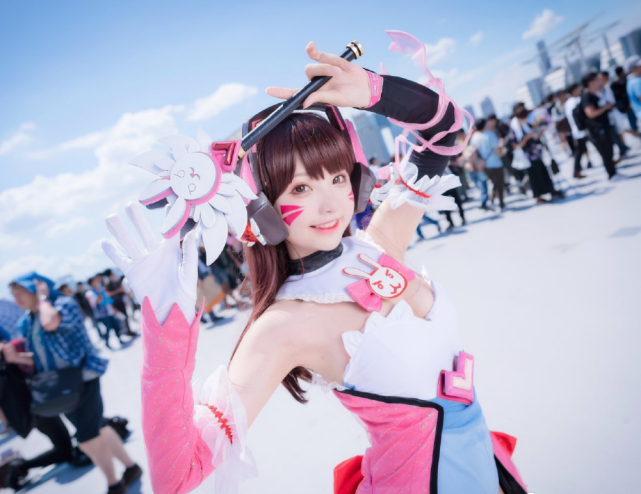 盘点小柔在日本漫展的"神级"cos|coser|漫展|小柔|日本