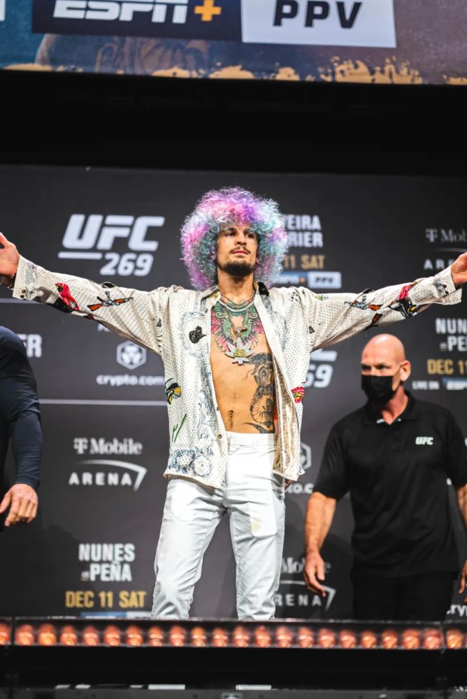 未知的恐怖ufc269前瞻