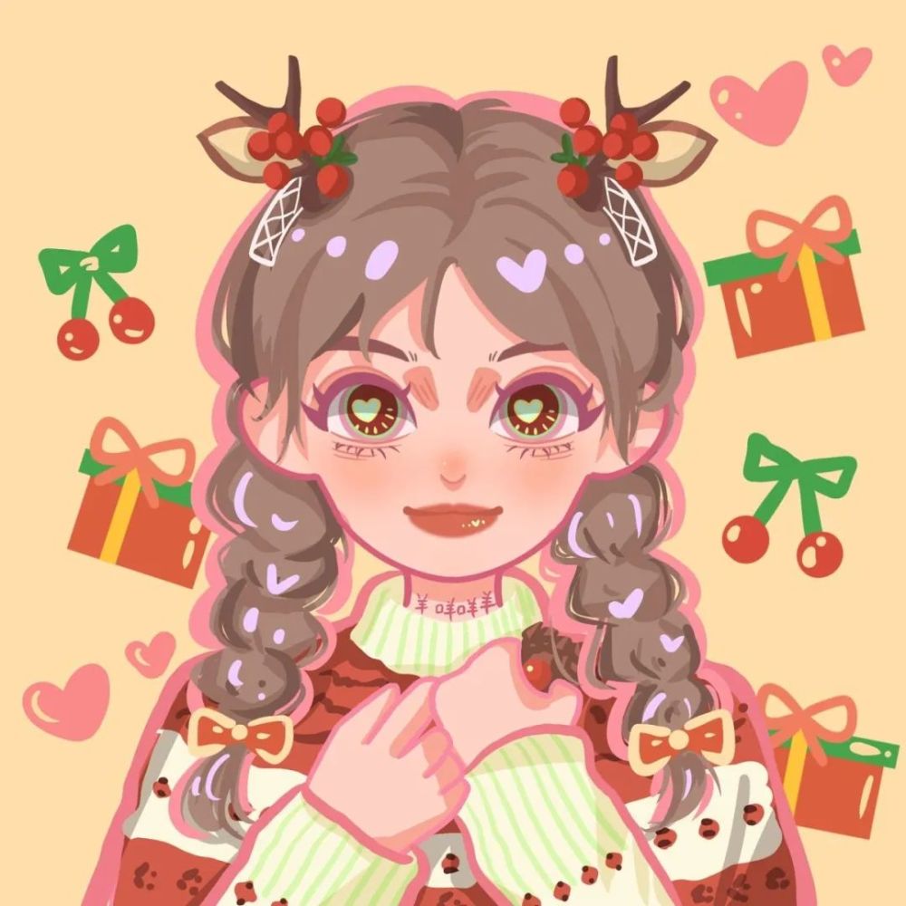 圣诞头像|圣诞老爷爷,雪橇,麋鹿,我的袜子准备好了,你们要准时来哦.