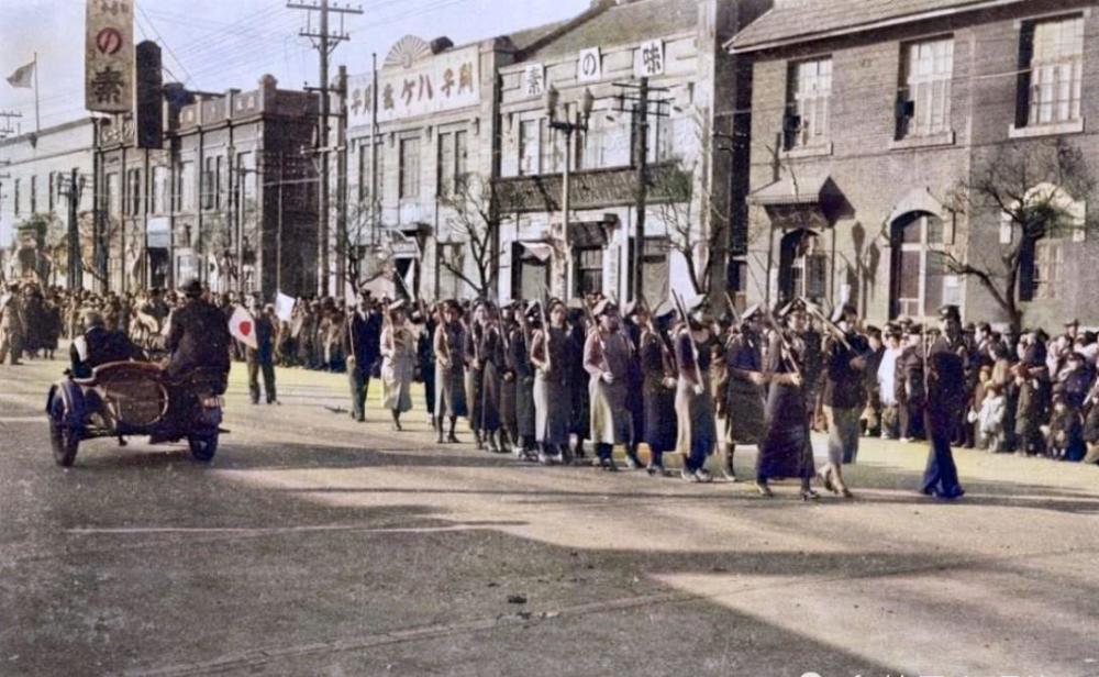 瀋陽舊影1935年,日軍佔領下的奉天