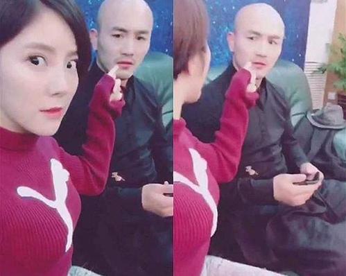 武僧一龙首次曝光女儿周岁照妻子貌美如花直言女儿很像我