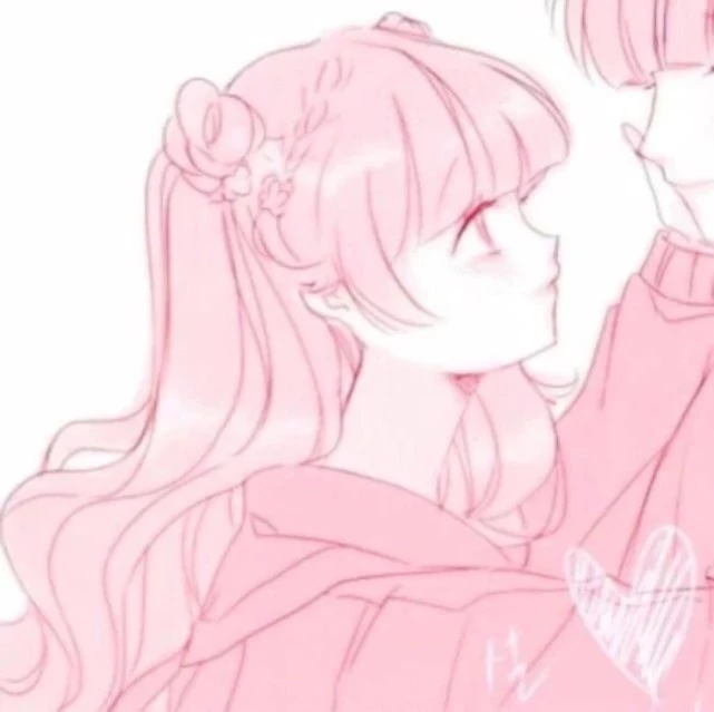 情头|粉色系情侣头像