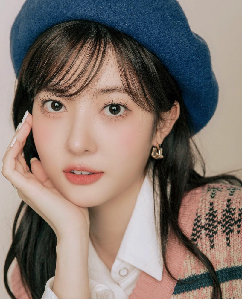 可爱女生的刘海儿