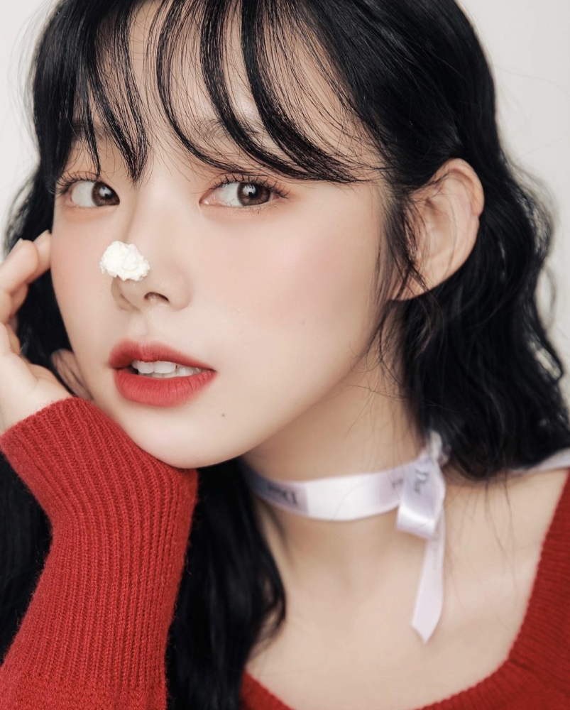 可爱女生的刘海儿