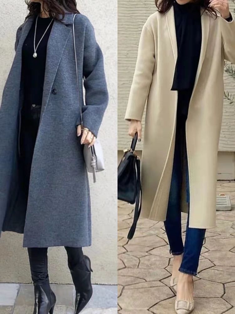 今年冬季最流行这种搭法，叫“大衣里面叠两件”，时髦感爆棚美吉姆企鹅家族英语