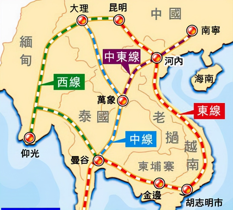 云南的铁路建设是否可以成就昆明成东南亚中心